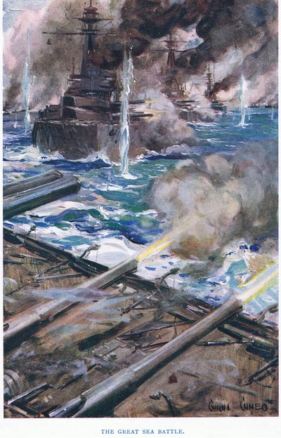 La grande bataille navale - Cyrus Cuneo